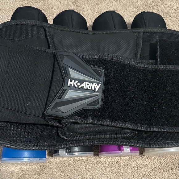 HK Army Paintball Pod Pack with Black, Purple, Blue and Clear Pods - Picture 3 of 6